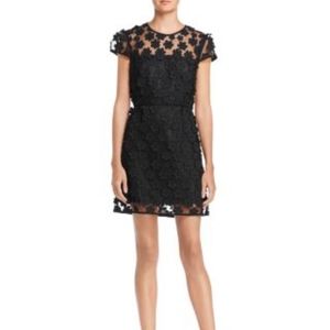 Milly Angie Floral Applique Dress